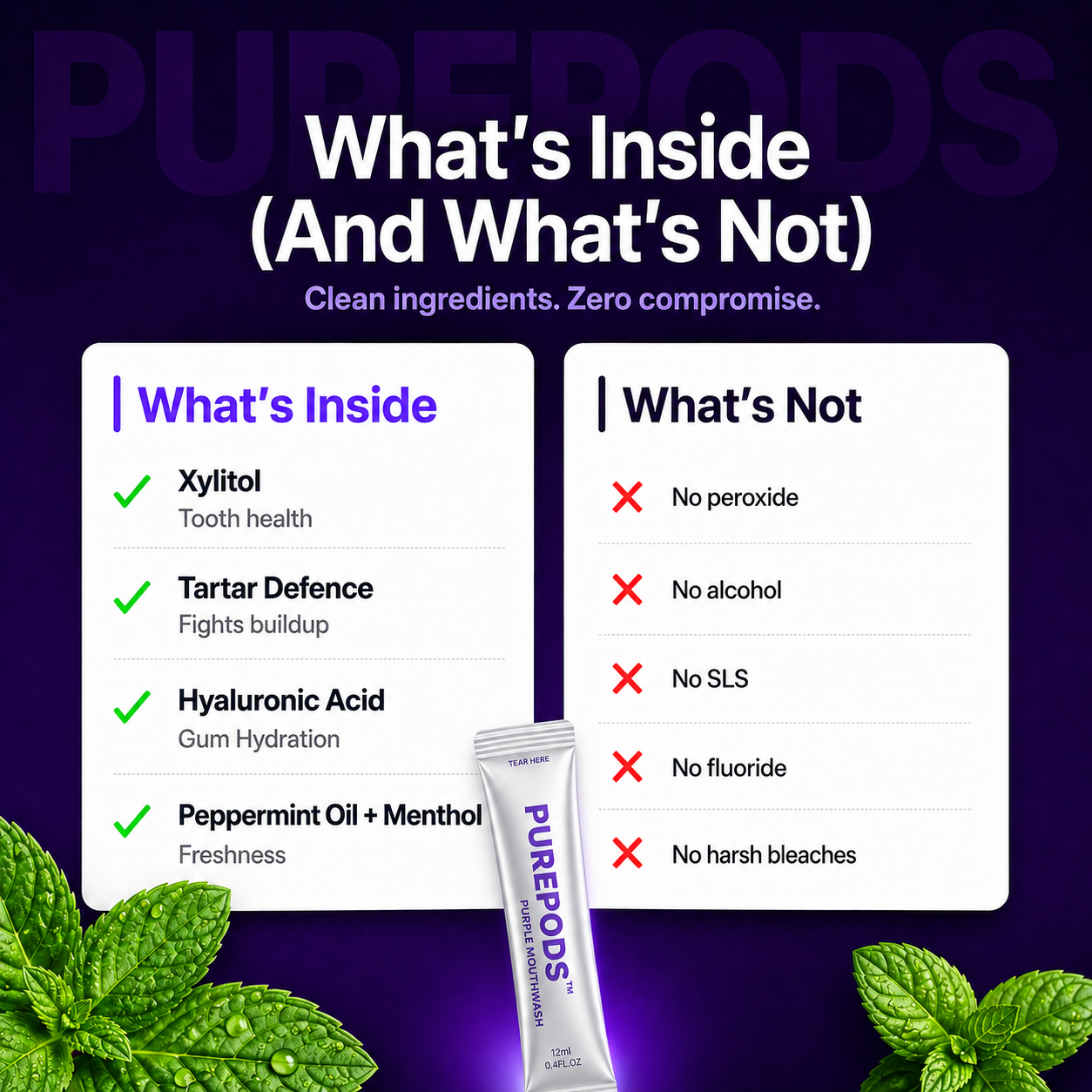 PurePods™ Purple Mouthwash