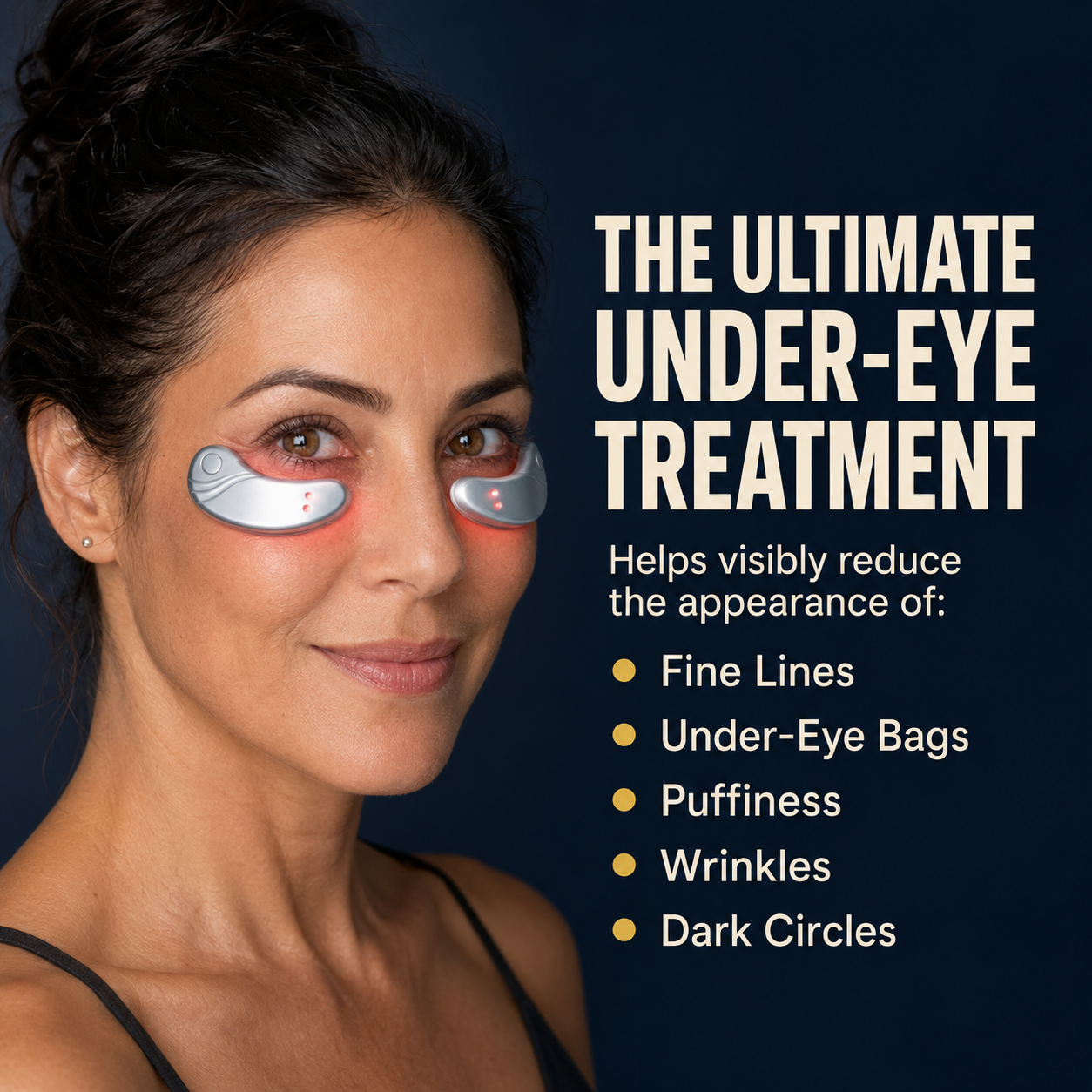 EyePods® 2-in-1 Red Light Therapy + EMS To Erase Eye Bags